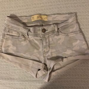 Camo shorts from Hollister